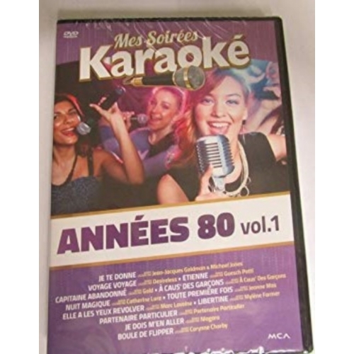 Mes Soirées Karaoké Années 80 Vol 1 DVD 