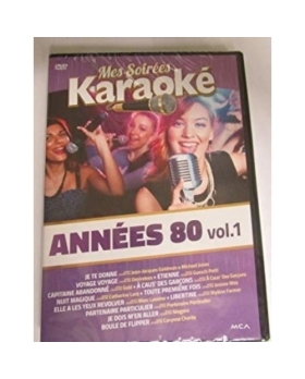 Mes Soirées Karaoké Années 80 Vol 1 DVD 