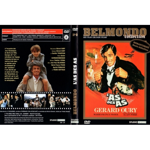 BELMONDO L'as des as dvd 