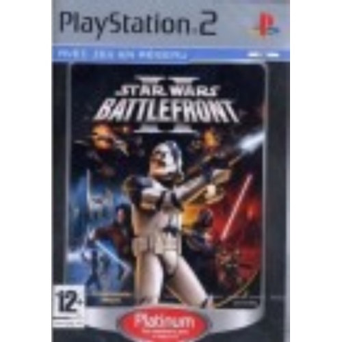 STAR WARS 2 BATTLEFRONT PLATINUM AVEC NOTICE PS2