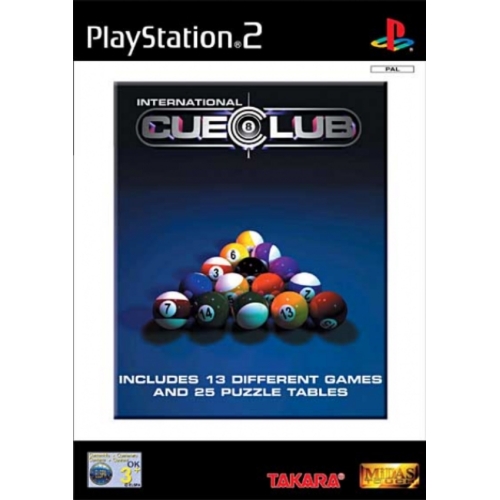 INTERNATIONAL CUE CLUB PS2 AVEC NOTICE 