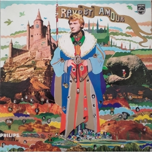 JOHNNY HALLYDAY REVE ET AMOUR VINYLE 33T 