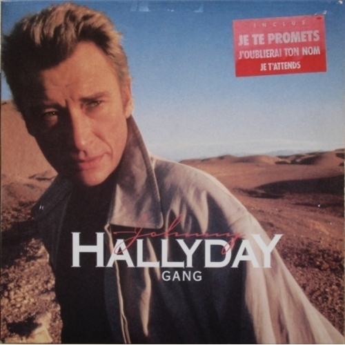JOHNNY HALLYDAY GANG VINYLE 33T