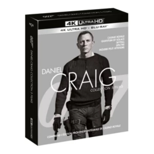 James Bond 007 - La Collection Daniel Craig [4K Ultra HD + Blu-Ray]