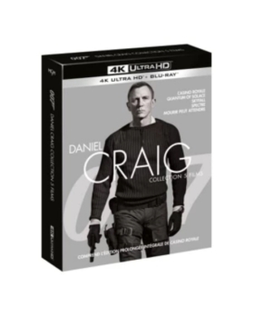 James Bond 007 - La Collection Daniel Craig [4K Ultra HD + Blu-Ray]