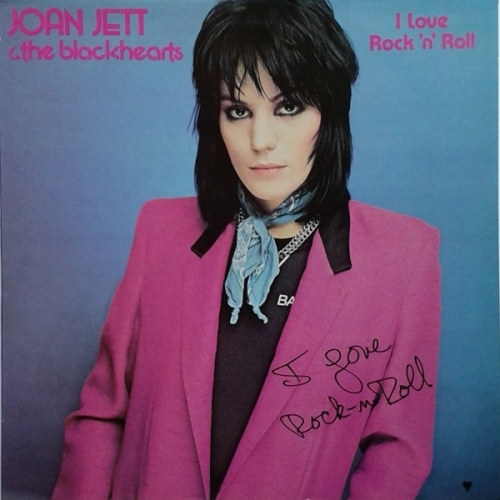 JOAN ET THE BLACKHEARTS I LOVE ROCK'N ROLL VINYLE 33T