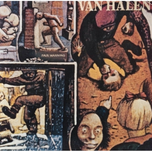VAN HALEN FAIR WARNING VINYLE 33T