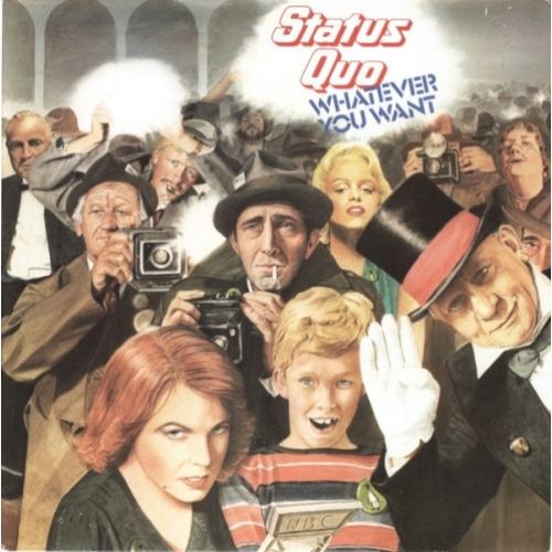 STATUS QUO WHATEVER YOU WANT VINYLE 33T