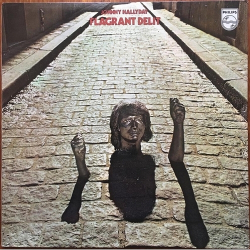 JOHNNY HALLYDAY FLAGRANT DELIT VINYLE 33T 