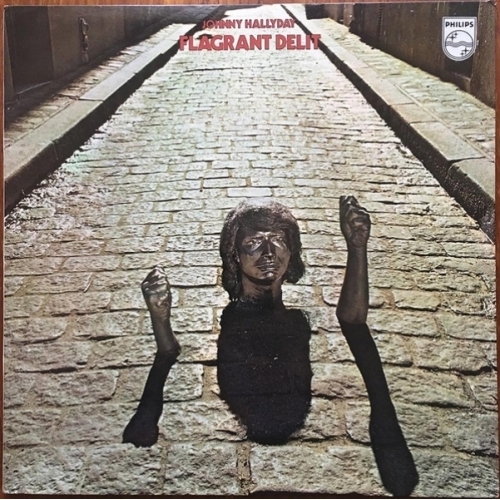 JOHNNY HALLYDAY FLAGRANT DELIT VINYLE 33T 