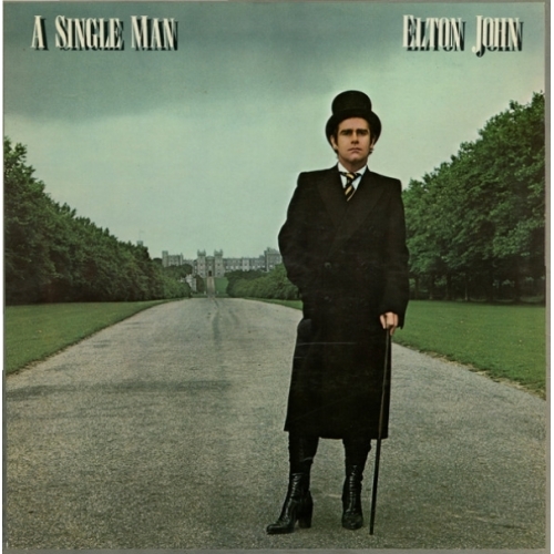 ELTON JOHN A SINGLE MAN VINYLE 33T