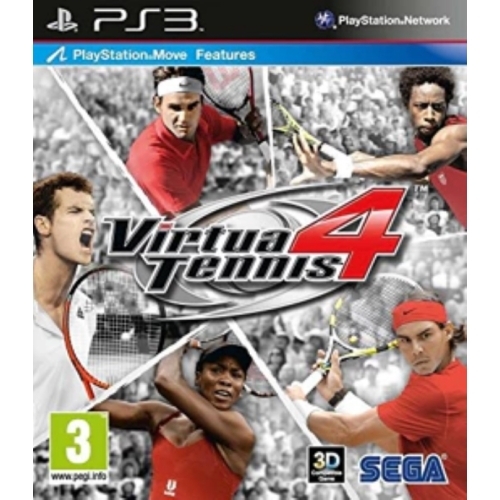 Virtua Tennis 4 PS3 AVEC NOTICE 