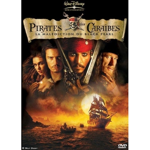 Pirates des Caraïbes - La malédiction du Black Pearl dvd 