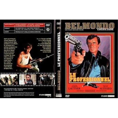 BELMONDO LE PROFESSIONNEL REMASTERISÉ DVD 