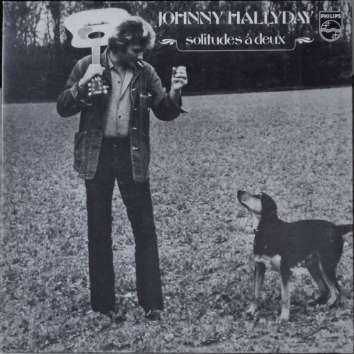 JOHNNY HALLYDAY SOLITUDE A DEUX VINYLE 33T 