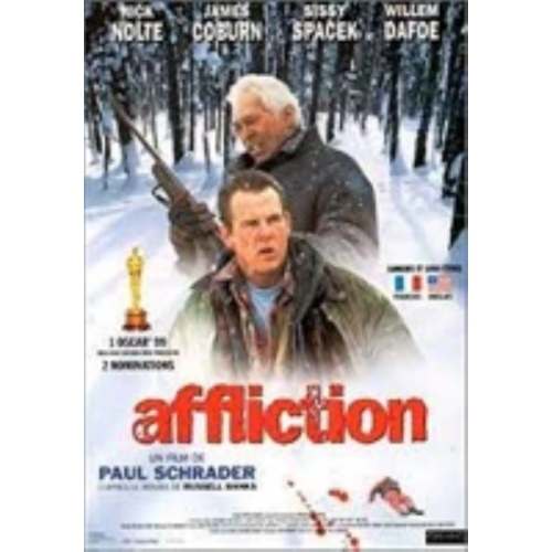 L'AFFICTION DVD