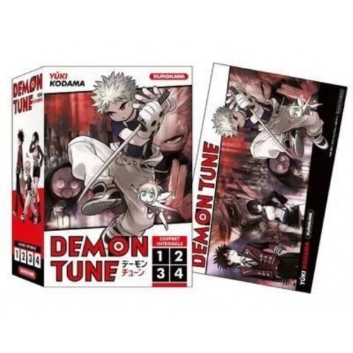 Coffret Demon Tune - tomes 1-2-3-4 NEUF