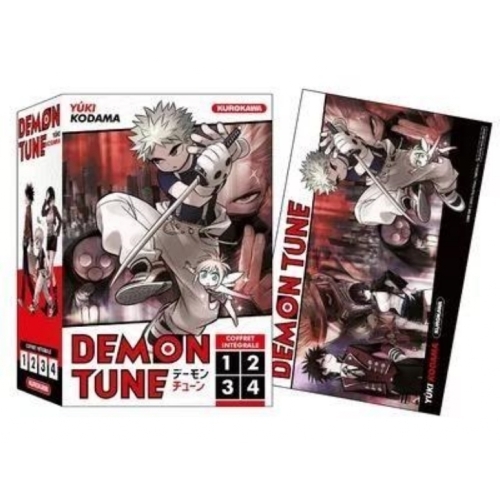 Coffret Demon Tune - tomes 1-2-3-4 NEUF