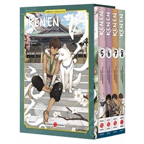Ken'en - Comme chien et singe - Coffret - vol. 05 à 08 NEUF