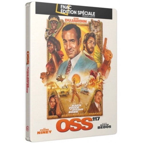 OSS 117 : Alerte rouge en Afrique noire Edition Spéciale Steelbook Blu-ray