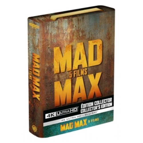 MAD MAX COFFRET 5 FILM 4K ULTRA HD + BLU-RAY 