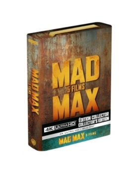 MAD MAX COFFRET 5 FILM 4K ULTRA HD + BLU-RAY 