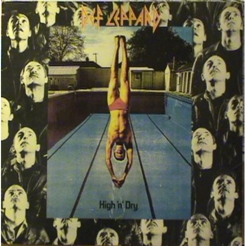 DEF LEPPARD HIGH'N' DRY VINYLE 33T 