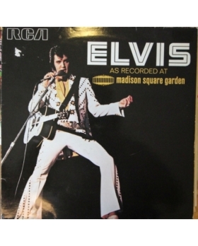ELVIS PRESLEY AS RECORDED AT MADISON SQUARE GARDEN VINYLE 33T