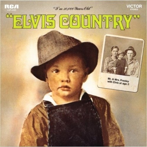 ELVIS PRESLEY LVIS COUNTRY (I'M 10,000 YEARS OLD)VINYLE 33T