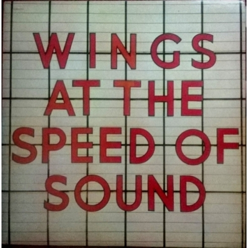 WINGS AT THE SPEED VINYLE 33T