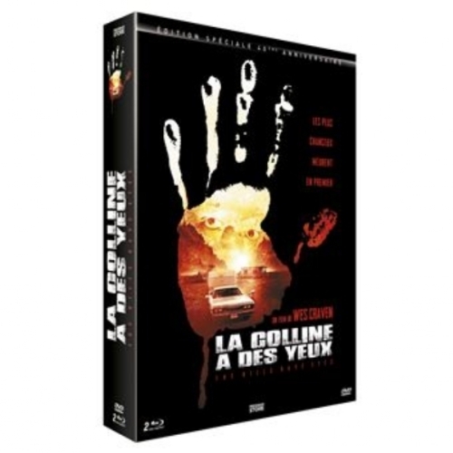 Coffret La colline a des yeux 1 et 2 Edition du 40ème Anniversaire Combo Blu-ray DVD