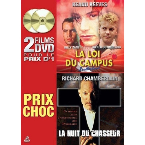 La Loi du campus + La nuit du chasseur - dvd