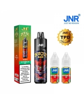 Joker 24000 Puffs 20mg - JNR - Arôme : Watermelon Ice (Pastèque, frais) +2 flacons de 10 ml 