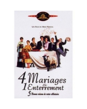 4 Mariages Et 1 Enterrement dvd 