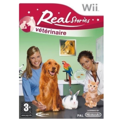 Real Stories Vétérinaire WII AVEC NOTICE 