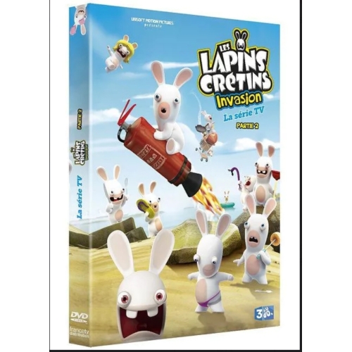  Les Lapins Crétins : Invasion - La série TV - Partie 2 DVD 