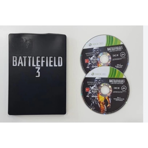 BATTLEFIELD 3 XBOX 360 STEELBOOK+JEU 