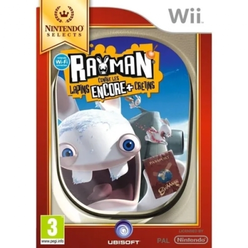 Rayman Contre les Lapins encore plus Crétins - Nintendo Selects AVEC NOTICE 