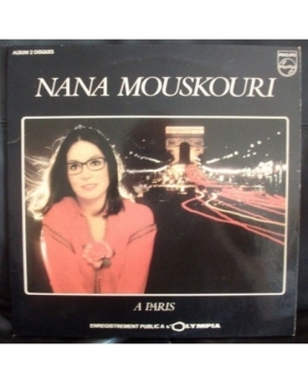 Nana Mouskouri – A Paris - Enregistrement Public A L'Olympia vynile