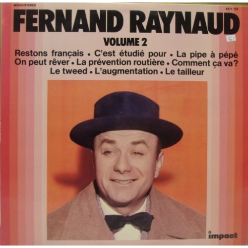 Fernand Raynaud – Volume 2 VINYLE 33T 