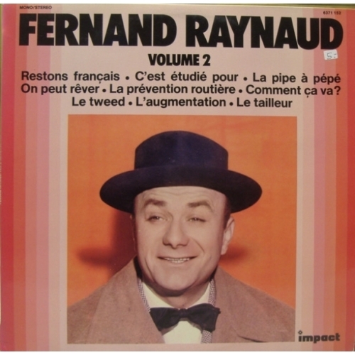 Fernand Raynaud – Volume 2 VINYLE 33T 