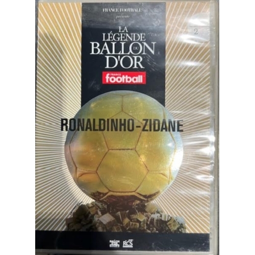 ronaldinho-zidane la legende ballon d'or dvd 