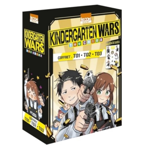 Coffret Kindergarten Wars vol. 1 à 3 MANGA 