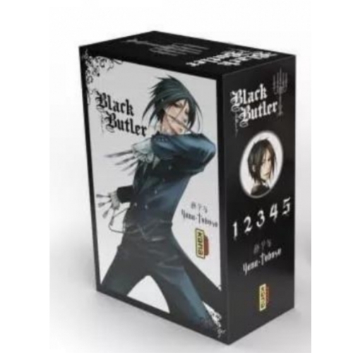 Coffret Black Butler Tome 1 à 5 MANGA 