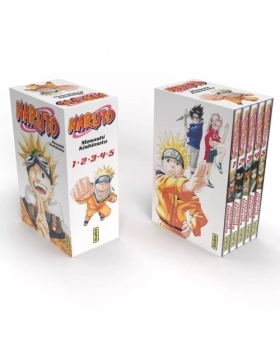 Coffret Naruto Tome 1 à 5 NEUF