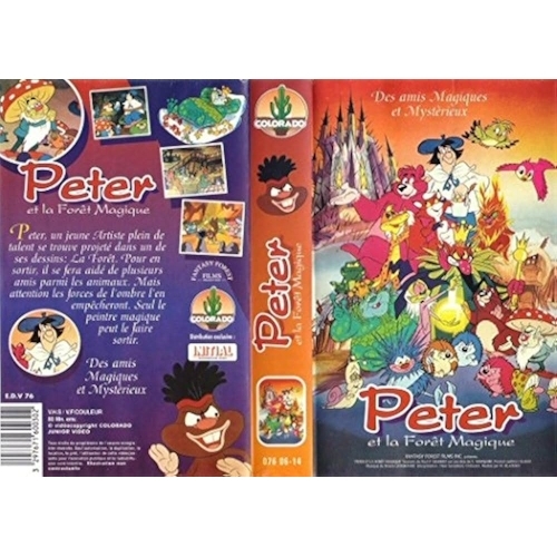 Peter et la foret magique dessin anime 