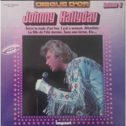 Johnny Hallyday – Volume 6 VINYLE 33T