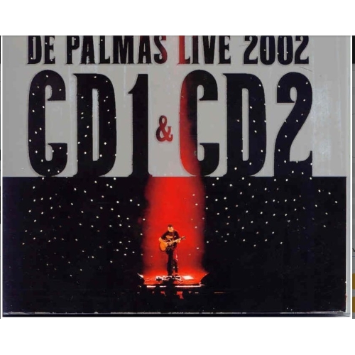 Live 2002 - Digipack (2 CD) - de palmas cd 