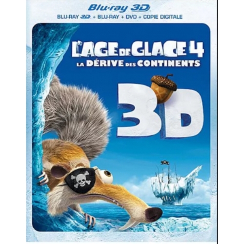 L'Age de Glace 4 - La dérive des Continents BLU-RAY 3D