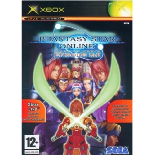 Phantasy star online episode I et II xbox avec notice 